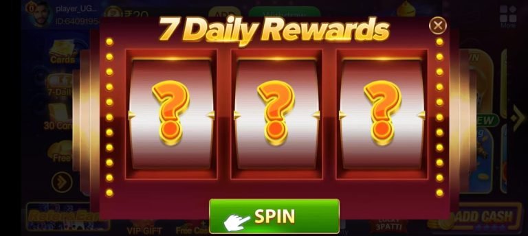 Master Teen Patti - 7 Daily Reward Cash